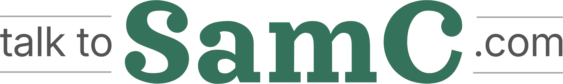 Talk to Sam C Logo